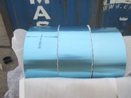 Μπλε/χρυσή λουρίδα 0.20MM αποθεμάτων πτερυγίων αλουμινίου διάφορο πλάτος για το κλιματιστικό μηχάνημα