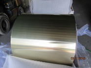 Το κράμα 8079 εποξικό χρυσό χρώμα έντυσε το φύλλο αλουμινίου κλιματιστικών μηχανημάτων αργιλίου για το finstock με πάχος 0.152mm (0,006 το»)