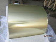 κράμα 8011, χρυσό εποξικό ντυμένο φύλλο αλουμινίου κλιματιστικών μηχανημάτων αργιλίου ιδιοσυγκρασίας H22 για το απόθεμα πτερυγίων στη σπείρα ανταλλακτών θερμότητας