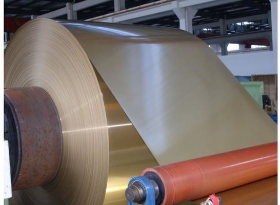 Χρυσή εποξική υδρόφιλη ντυμένη ιδιοσυγκρασία Ο 0.2MM πτερυγίων αλουμινίου