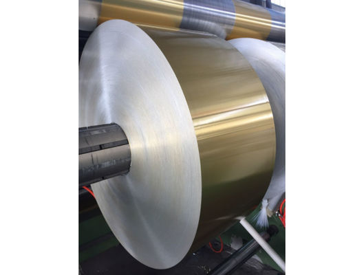 Χρυσό υδροφιλικό επικαλυμμένο φύλλο αλουμινίου για πτερύγια στο κλιματιστικό